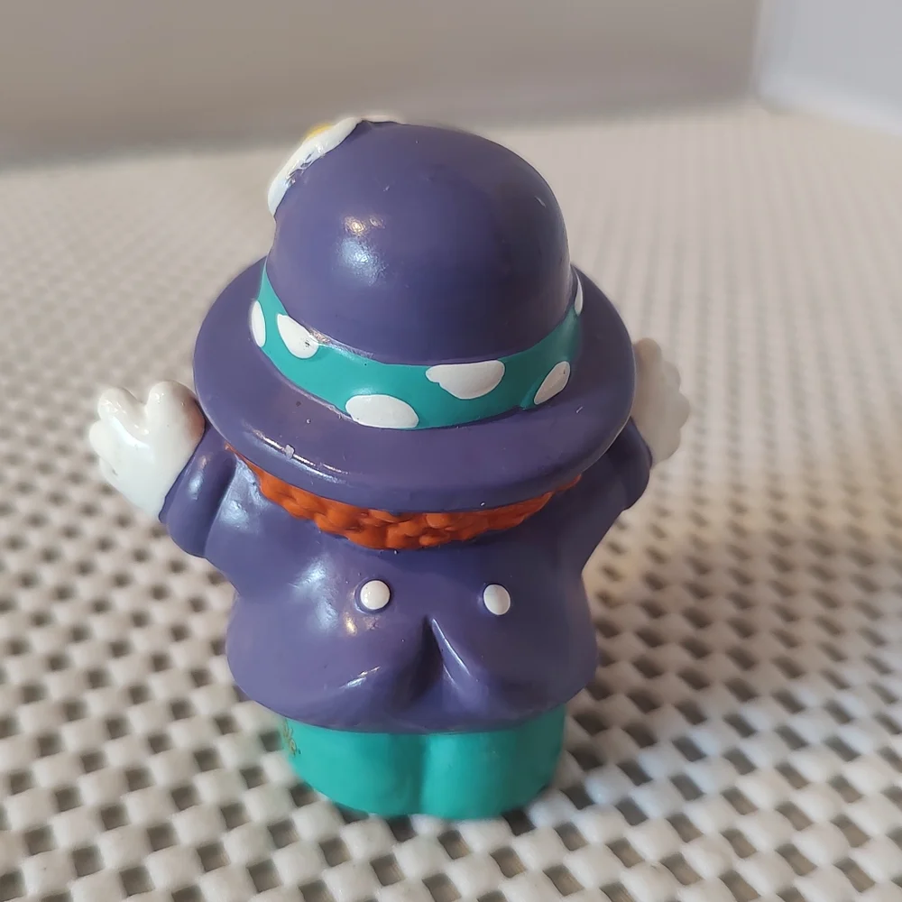Fisher Price Little People Clown with Purple Hat & Jacket 2003